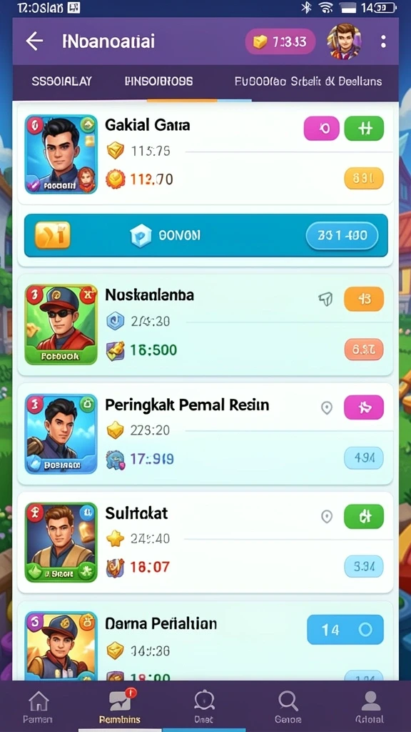 55five - Mode permainan yang bervariasi dan seru untuk dimainkan.