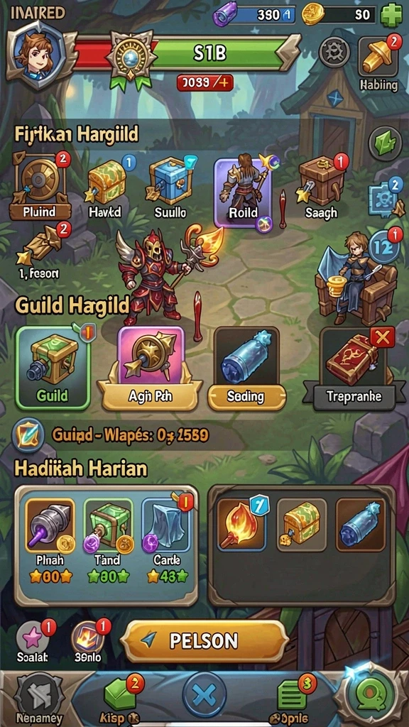 92glory - Screenshot ketiga memperlihatkan grafis menakjubkan dari latar belakang permainan.