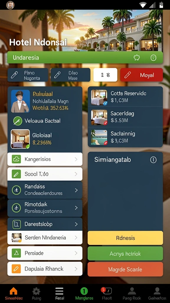 calo288 - Tampilan dashboard permainan yang modern dan user-friendly.