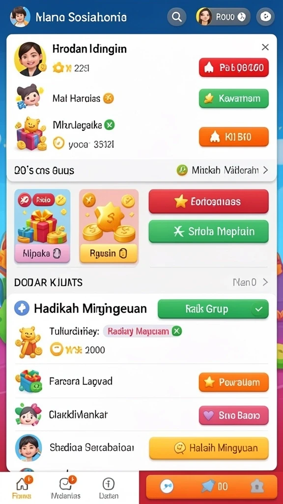 dentoto - Tampilan awal DENTOTO yang memukau dan penuh warna.