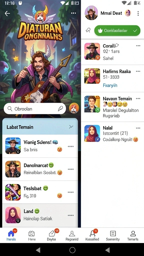 e88 - Tampilan antarmuka yang memukau dan mudah dinavigasi.