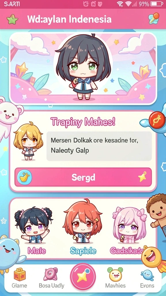 ollo4d - Tampilan antarmuka yang intuitif dan menarik.