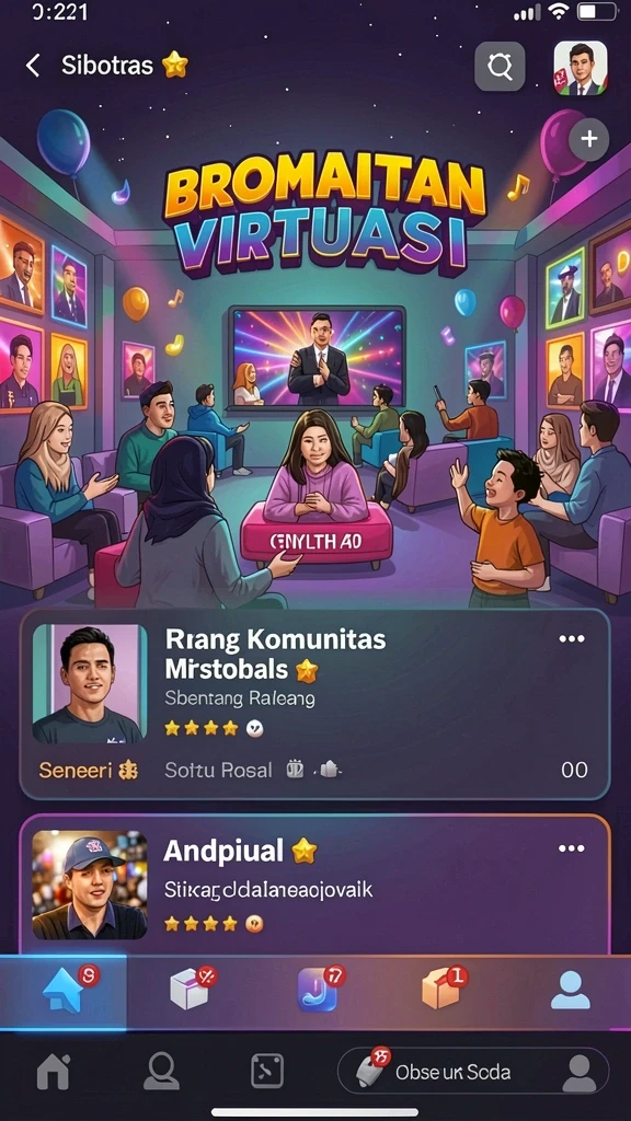 popwin - Screenshot tampilan awal permainan POPWIN.