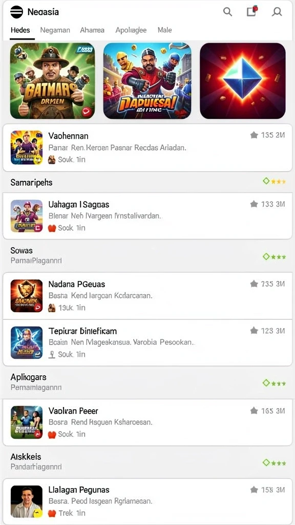 popwin - Screenshot leaderboard yang menunjukkan peringkat pemain.